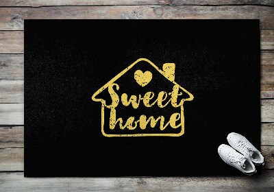 Outdoor floor mat With the inscription Home Sweet Home