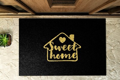 Outdoor floor mat With the inscription Home Sweet Home