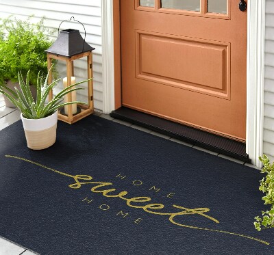 Outside door mat Home Sweet Home inscription