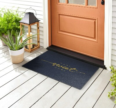 Outside door mat Home Sweet Home inscription