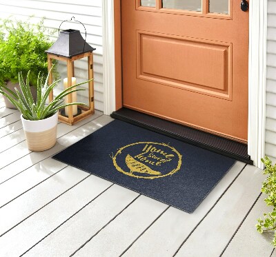 Outdoor door mat With the inscription Home Sweet Home