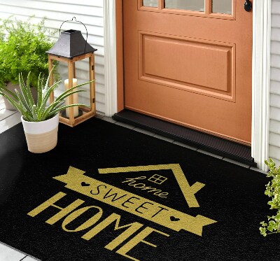 Entrance mat With the inscription Home Sweet Home