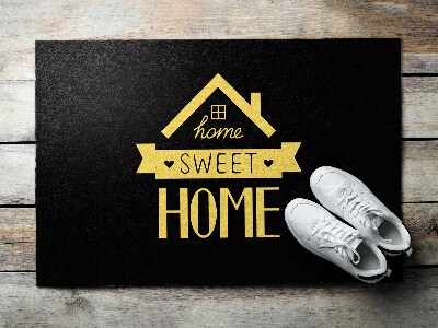 Entrance mat With the inscription Home Sweet Home