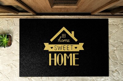 Entrance mat With the inscription Home Sweet Home