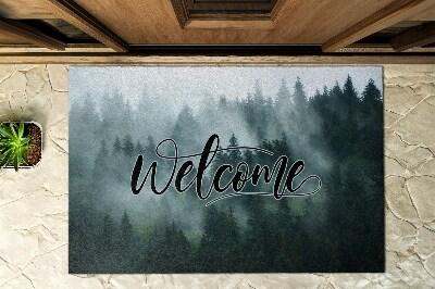 Outdoor mat Welcome lettering