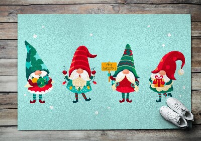 Outdoor mat Christmas Gnomes