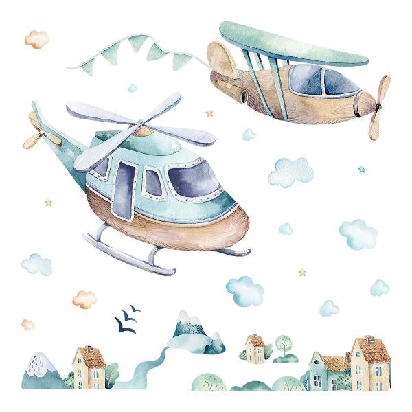 Wall stickers with landscapes