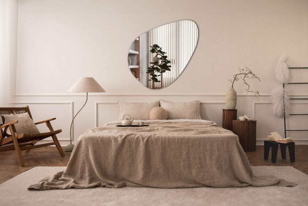 wall behind the bed ideas