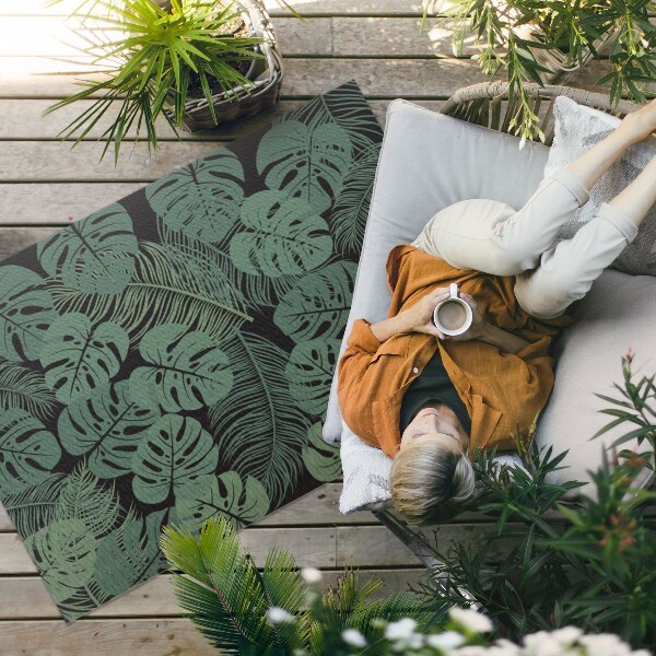 Outdoor vinyl rugs