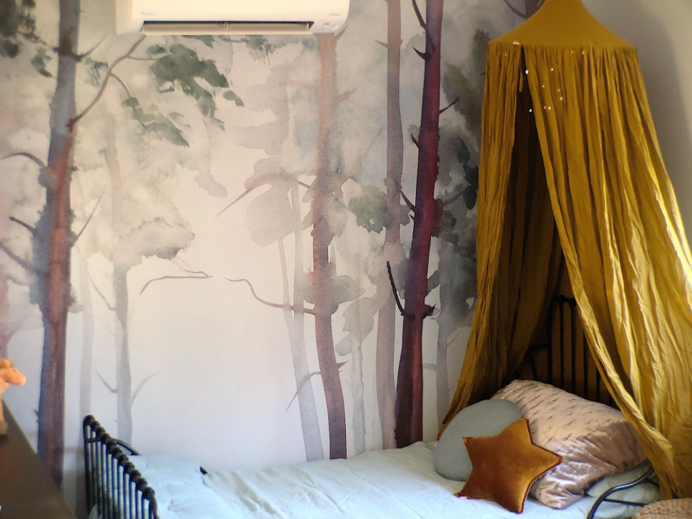 Childrens Jungle Adventure Removable Wallpaper Mural  Giffywalls