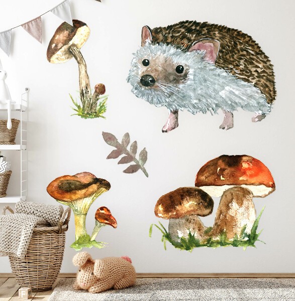 Nature-inspired wall stickers 
