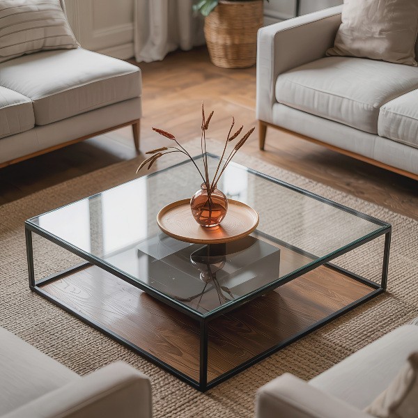 Glass table tops